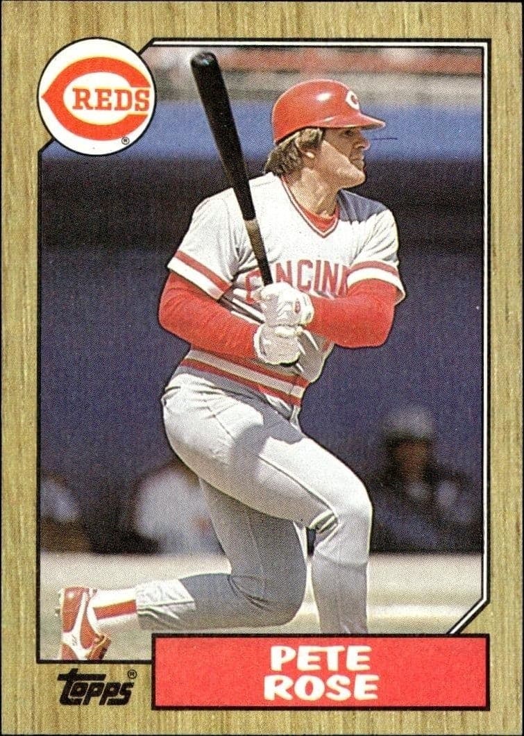 1987 Topps Pete Rose #200 trading card