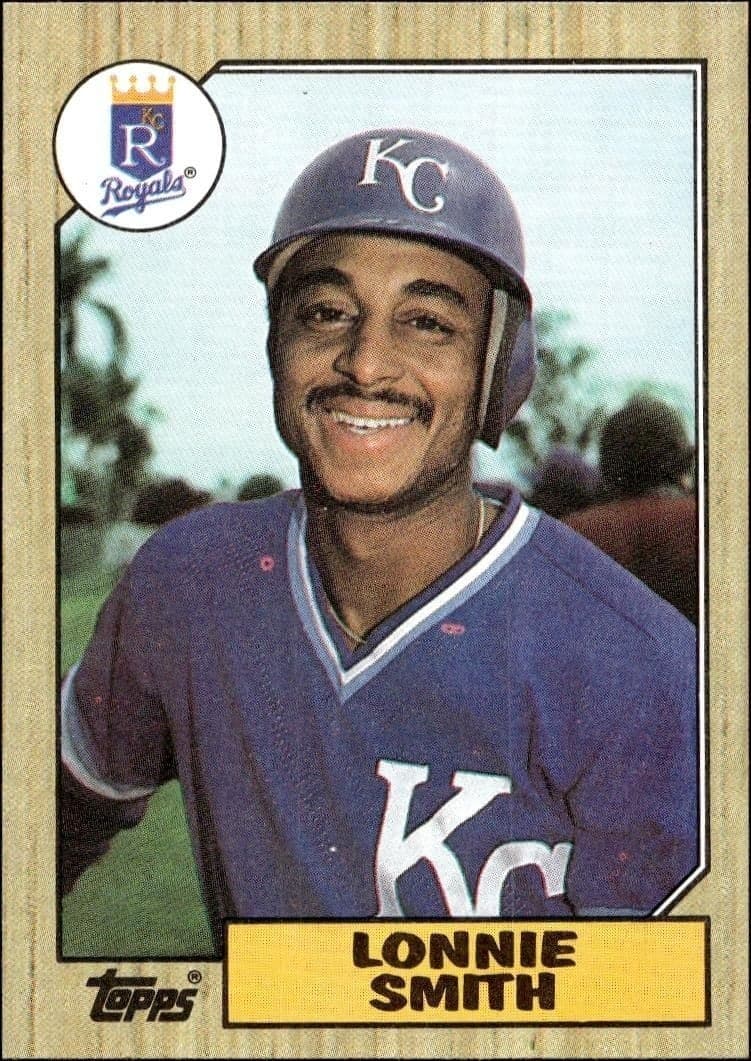 1987 Topps Lonnie Smith #69 trading card
