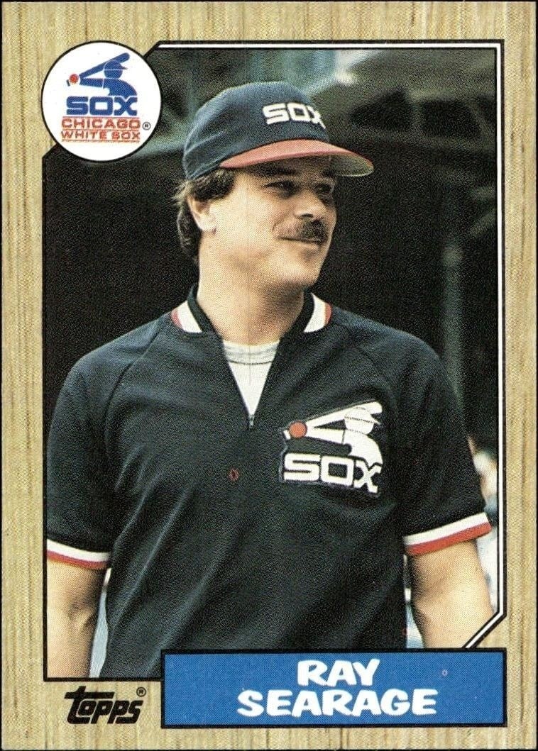 Ray Searage 1987 Topps #149 Baseball Trading Card - Front 1987 Topps Ray Searage #149 baseball trading card front