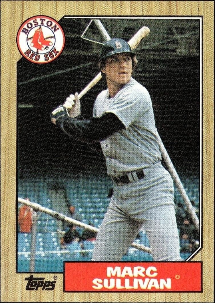Marc Sullivan 1987 Topps #66 Baseball Trading Card - Front 1987 Topps Marc Sullivan #66 baseball trading card front