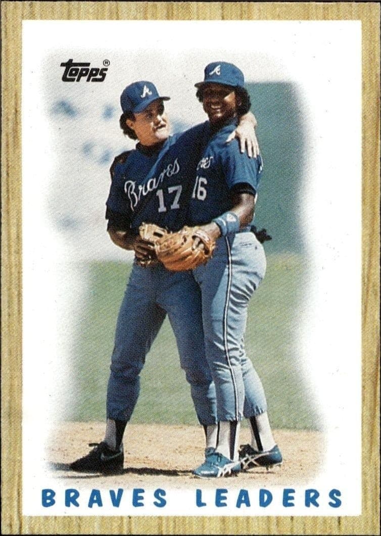 1987 Topps Atlanta Braves #31 trading card
