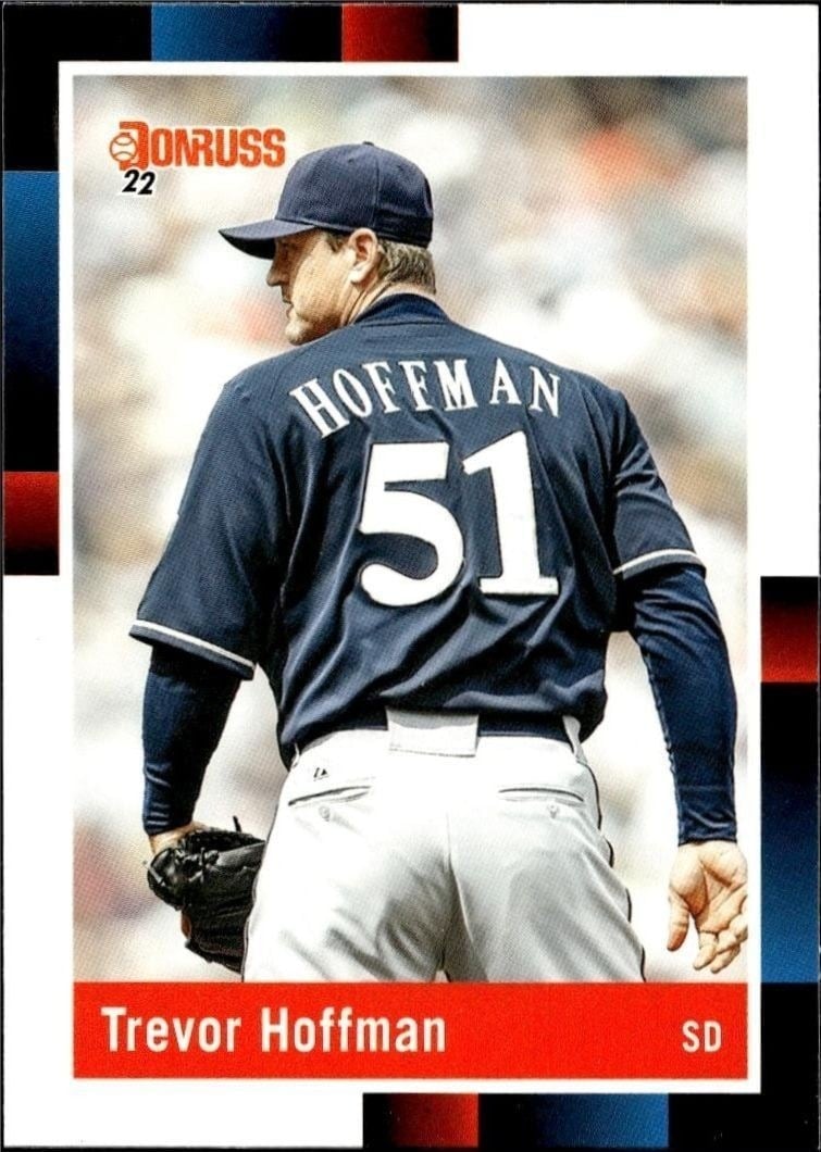 Trevor Hoffman 2022 Panini Donruss #252 Baseball Trading Card - Front 2022 Panini Donruss Trevor Hoffman #252 baseball trading card front