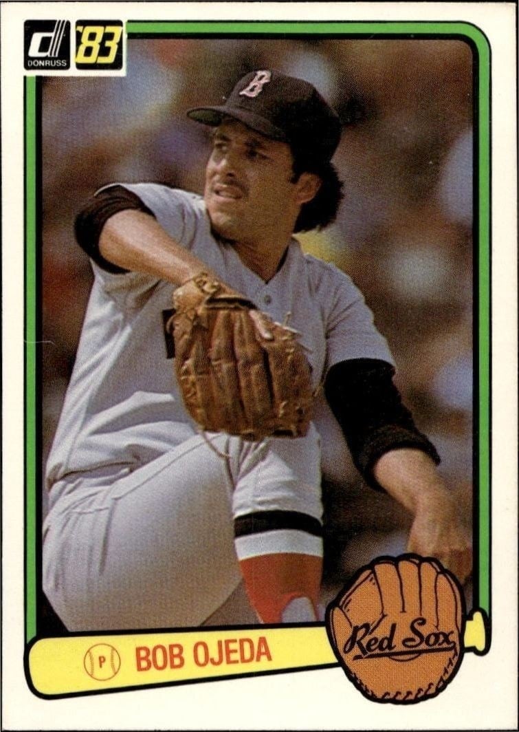 Bob Ojeda 1983 Donruss #260 Baseball Trading Card - Front 1983 Donruss Bob Ojeda #260 baseball trading card front