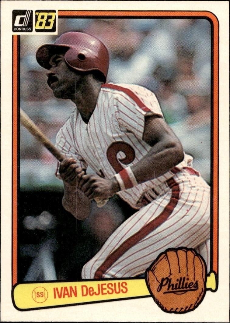 1983 Donruss Ivan DeJesus #399 trading card