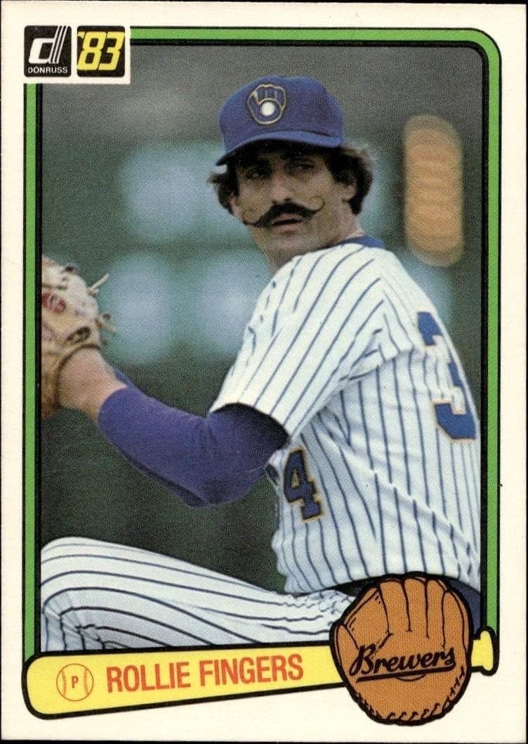 1983 Donruss Rollie Fingers #78 trading card