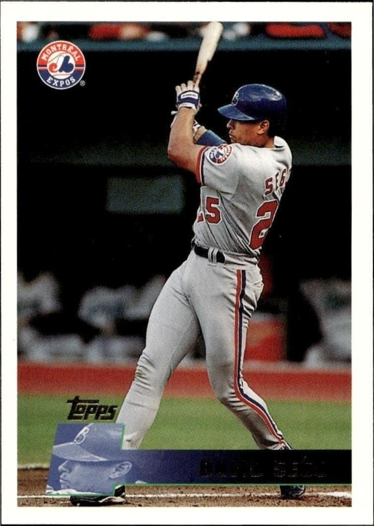 1996 Topps Series 1 David Segui #151 trading card