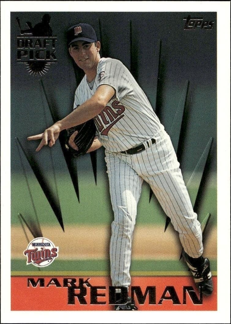 1996 Topps Series 1 Mark Redman #14 trading card