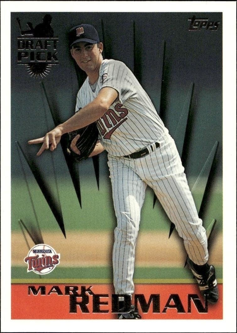 Mark Redman 1996 Topps #14 Baseball Trading Card - Front 1996 Topps Mark Redman #14 baseball trading card front