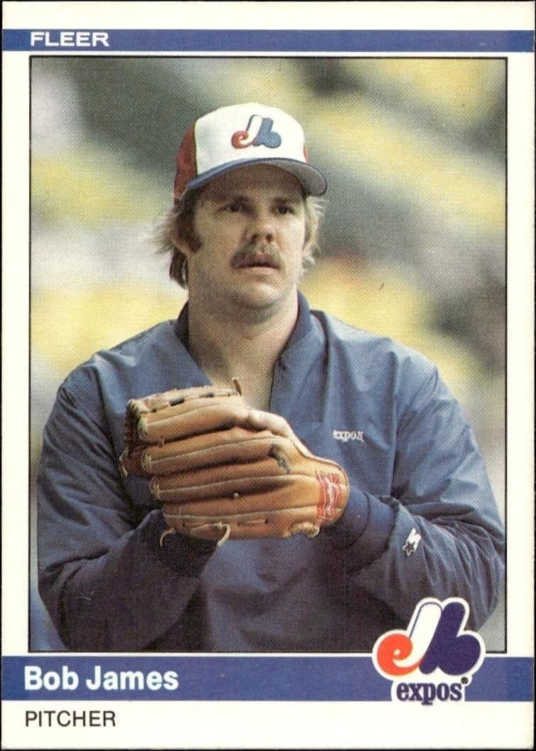 1984 Fleer Bob James #277 trading card