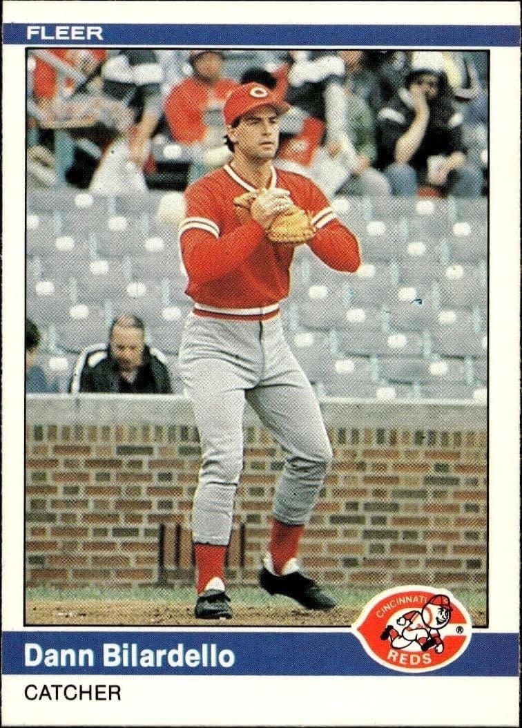 1984 Fleer Dann Bilardello #464 trading card