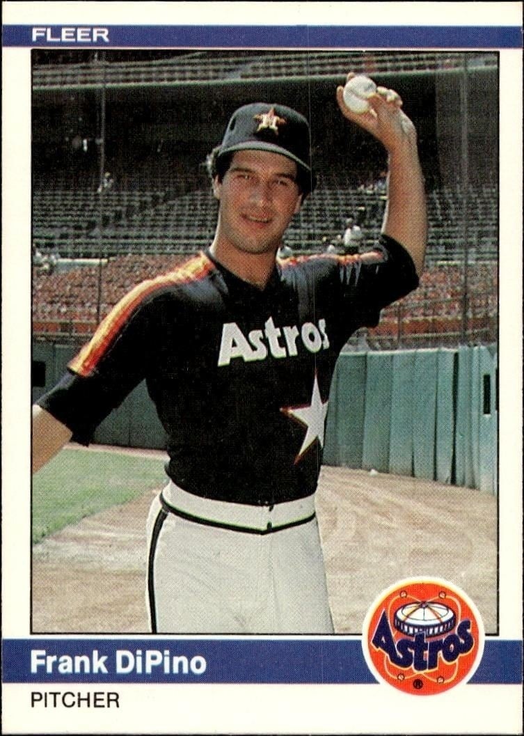 Frank DiPino 1984 Fleer #224 Baseball Trading Card - Front 1984 Fleer Frank DiPino #224 baseball trading card front