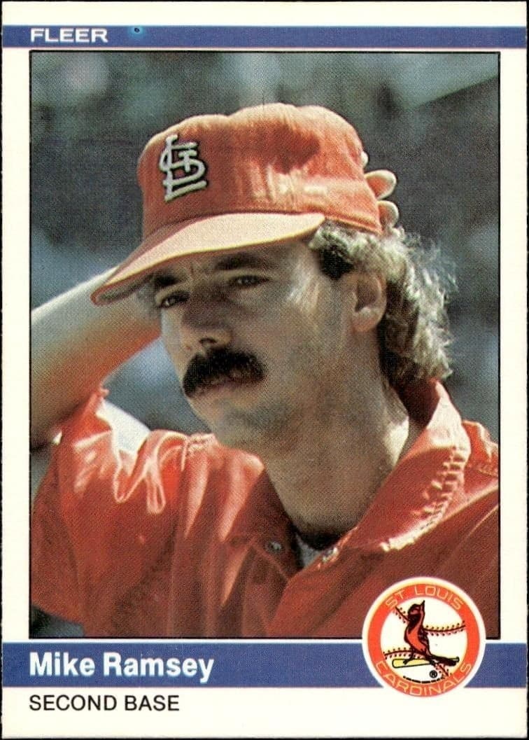 1984 Fleer Mike Ramsey #333 trading card