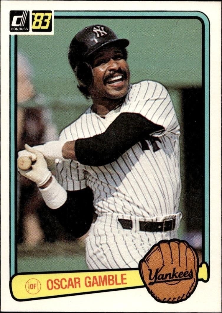 1983 Donruss Oscar Gamble #461 trading card