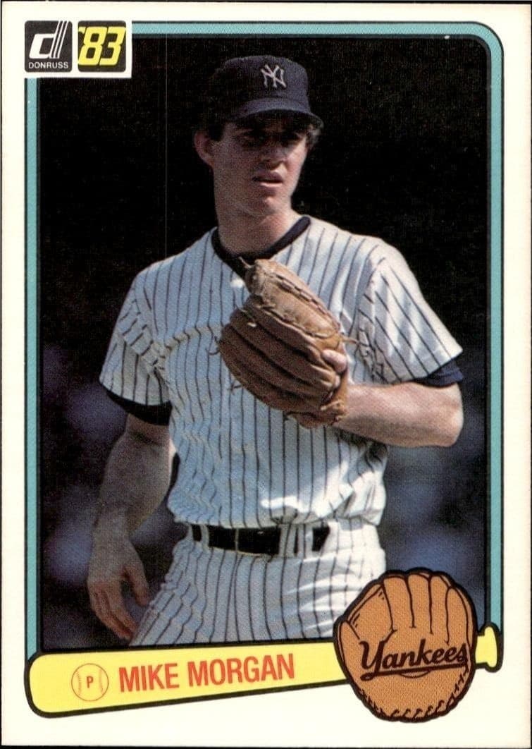 1983 Donruss Mike Morgan #108 trading card