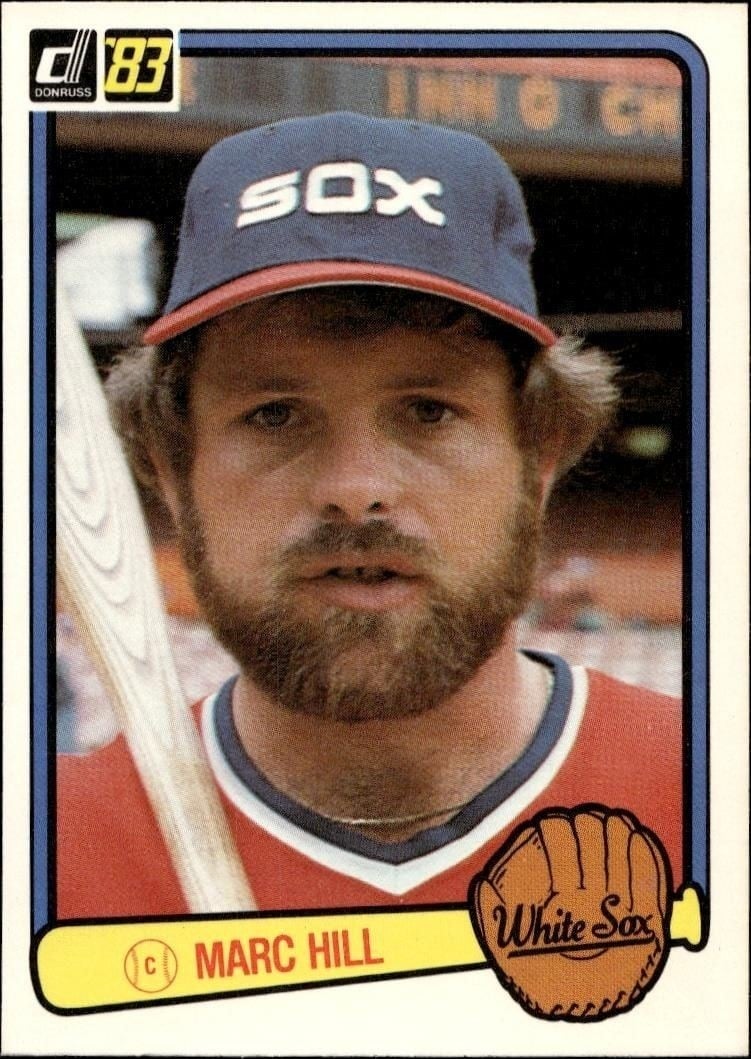 Marc Hill 1983 Donruss #230 Baseball Trading Card - Front 1983 Donruss Marc Hill #230 baseball trading card front