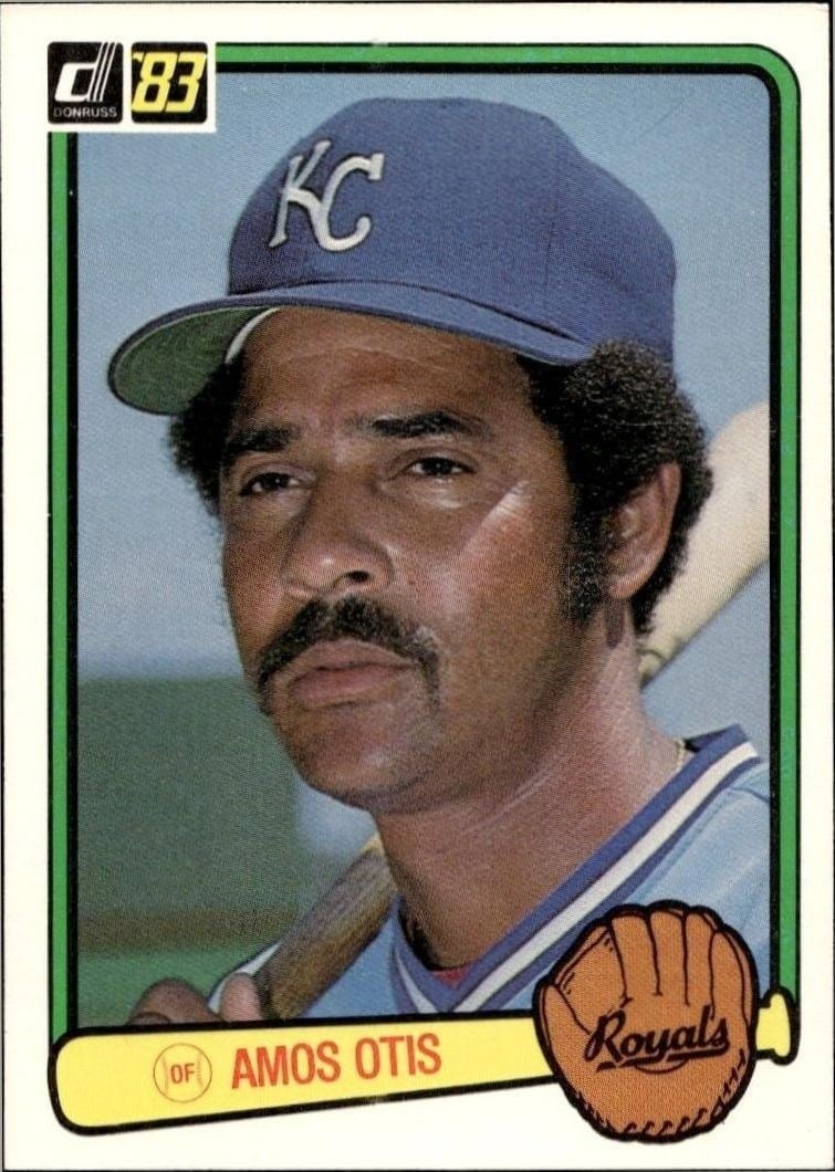 Amos Otis 1983 Donruss #364 Baseball Trading Card - Front 1983 Donruss Amos Otis #364 baseball trading card front