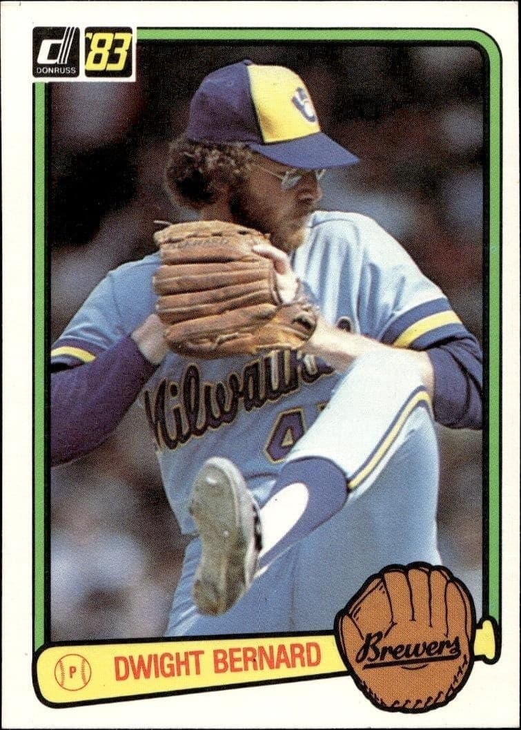 1983 Donruss Dwight Bernard #28 trading card