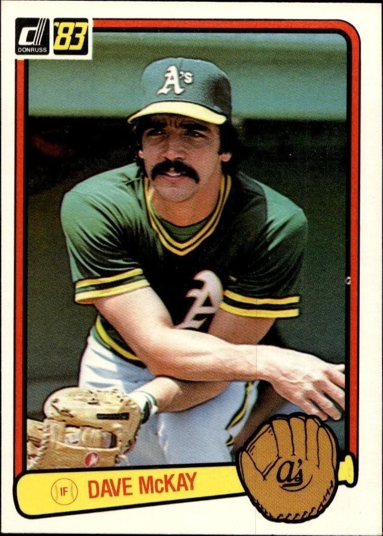 1983 Donruss Dave McKay #213 trading card