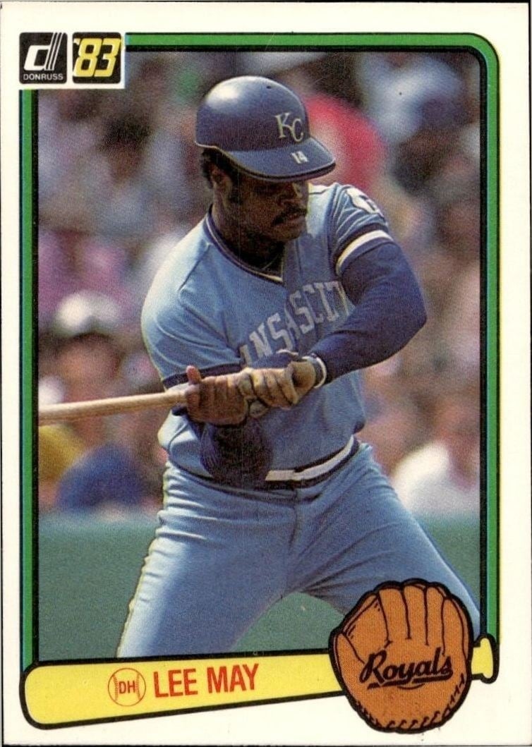1983 Donruss Lee May #538 trading card