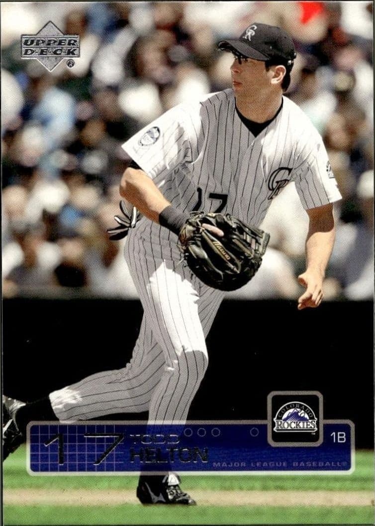 2003 Upper-Deck Todd Helton #495 trading card