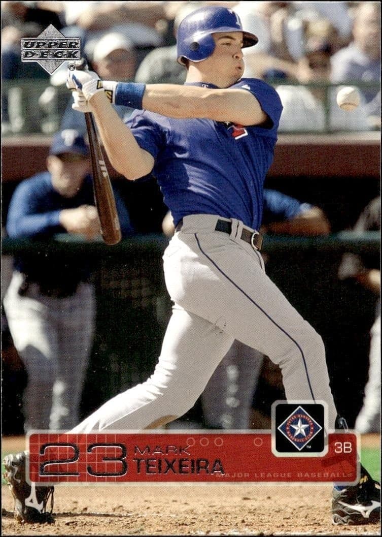2003 Upper-Deck Mark Teixeira #329 trading card