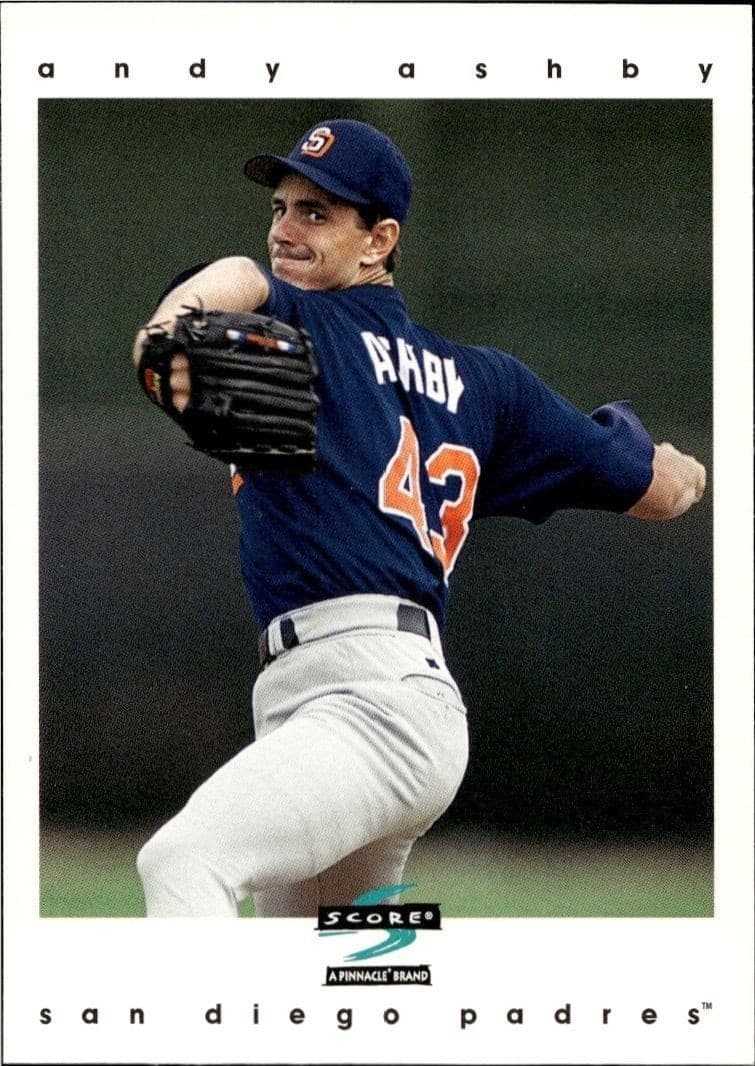 1997 Score Andy Ashby #138 trading card