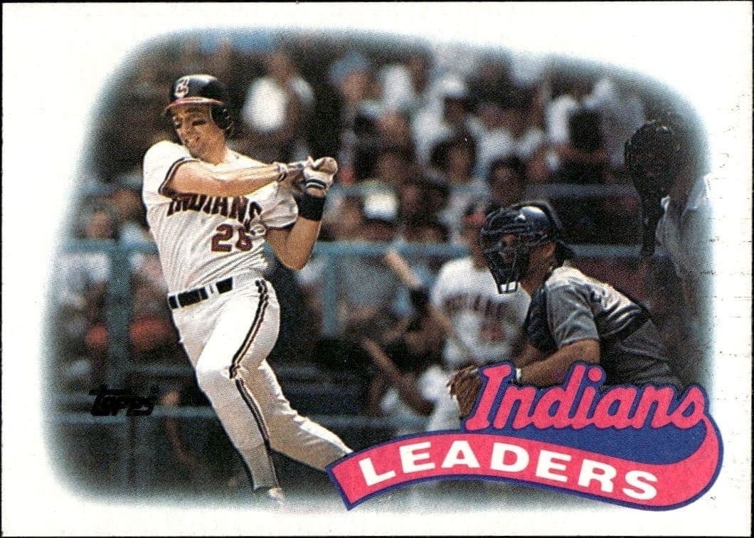1989 Topps Cleveland Indians #141 trading card