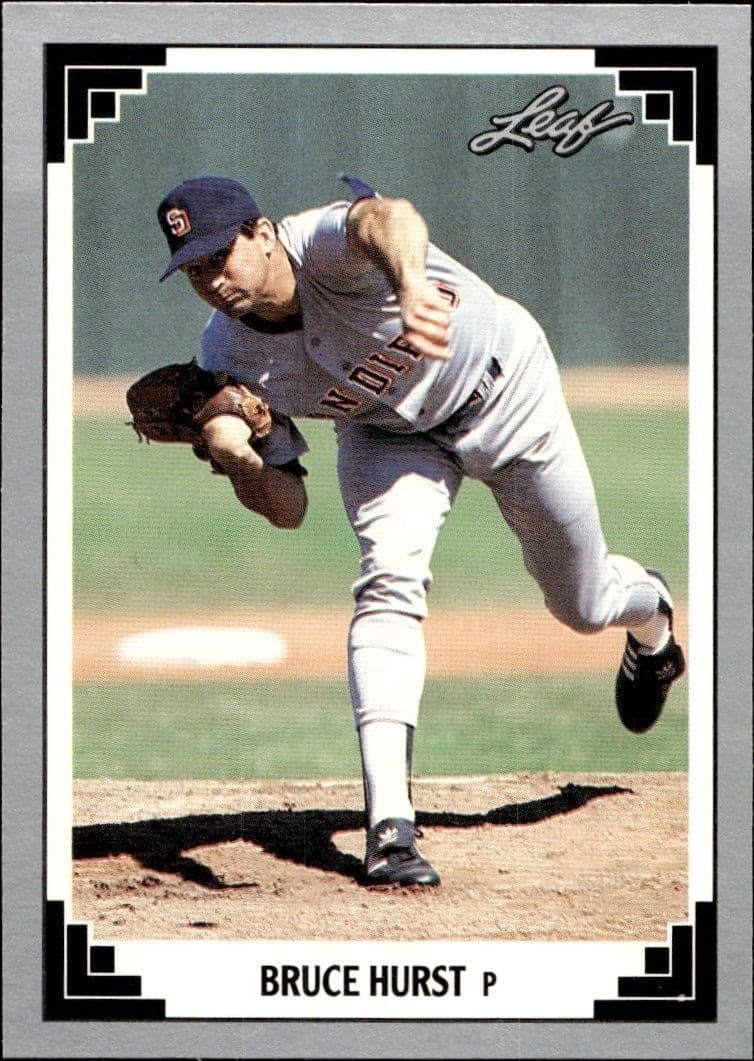 1991 Leaf Bruce Hurst #469 trading card