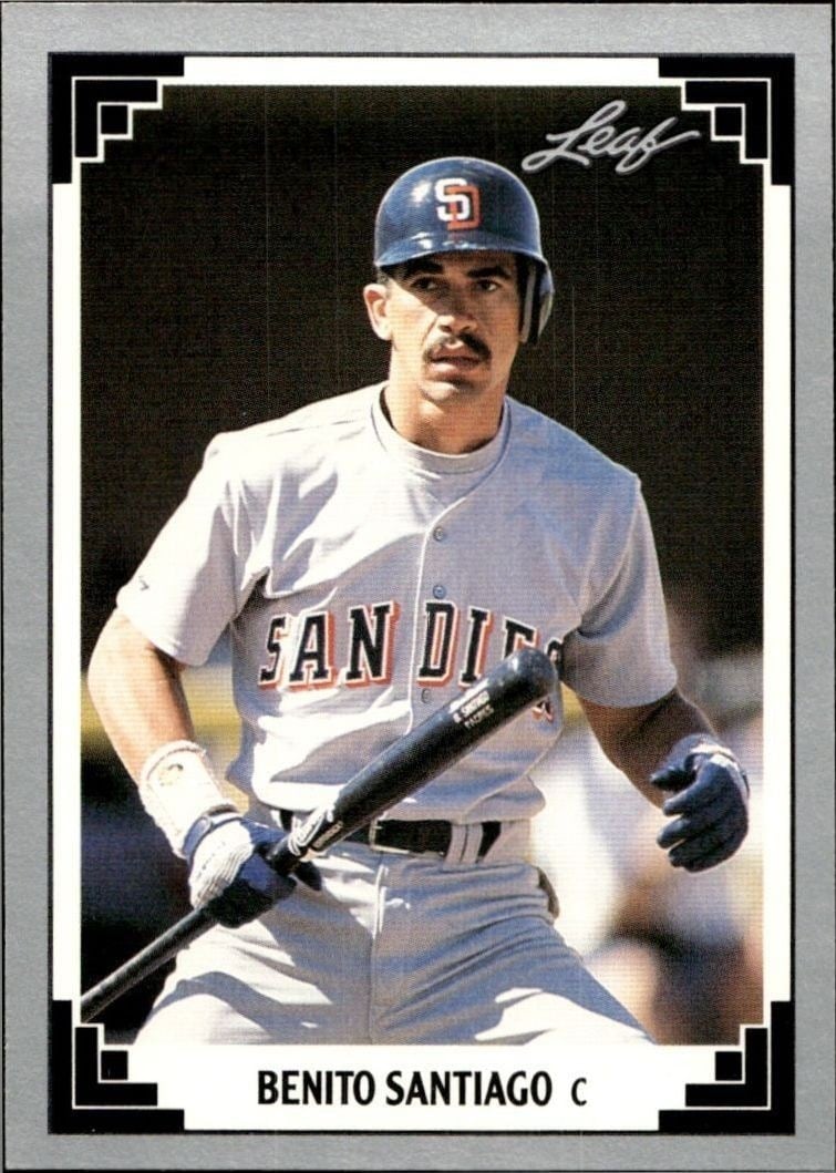 1991 Leaf Benito Santiago #432 trading card