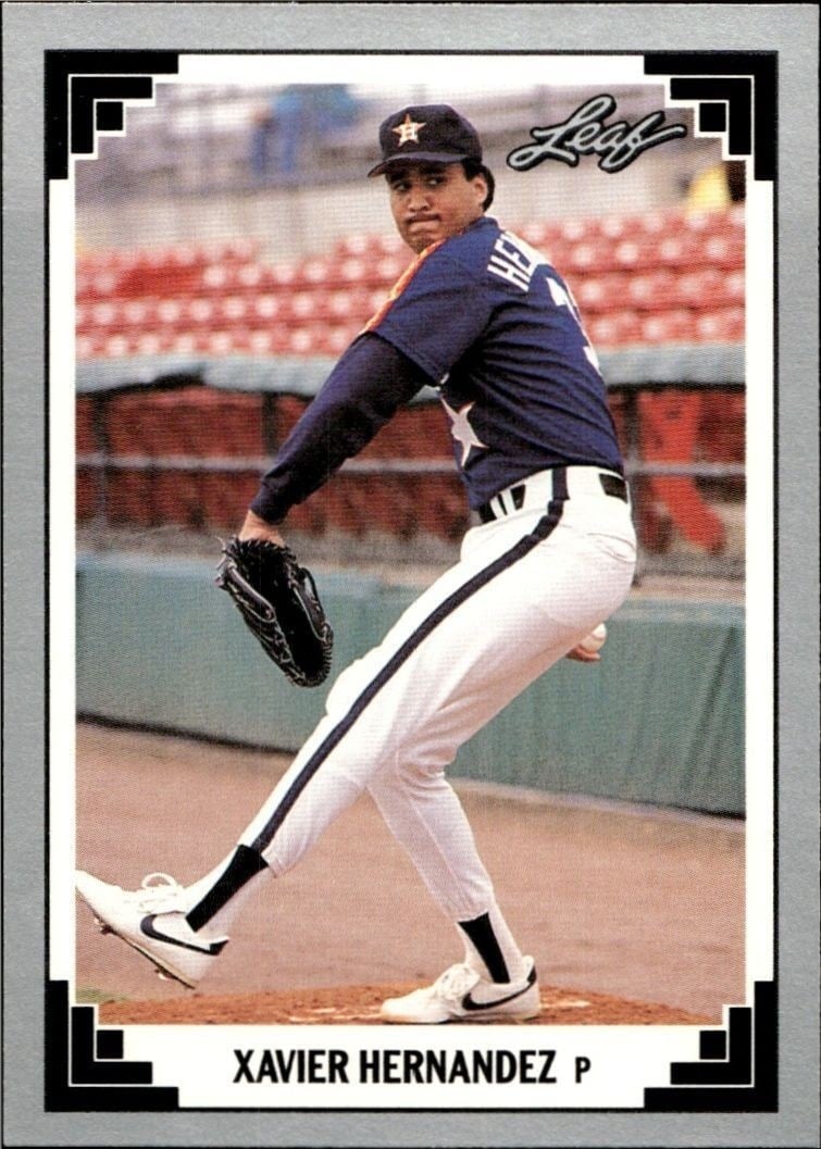 1991 Leaf Xavier Hernandez #462 trading card