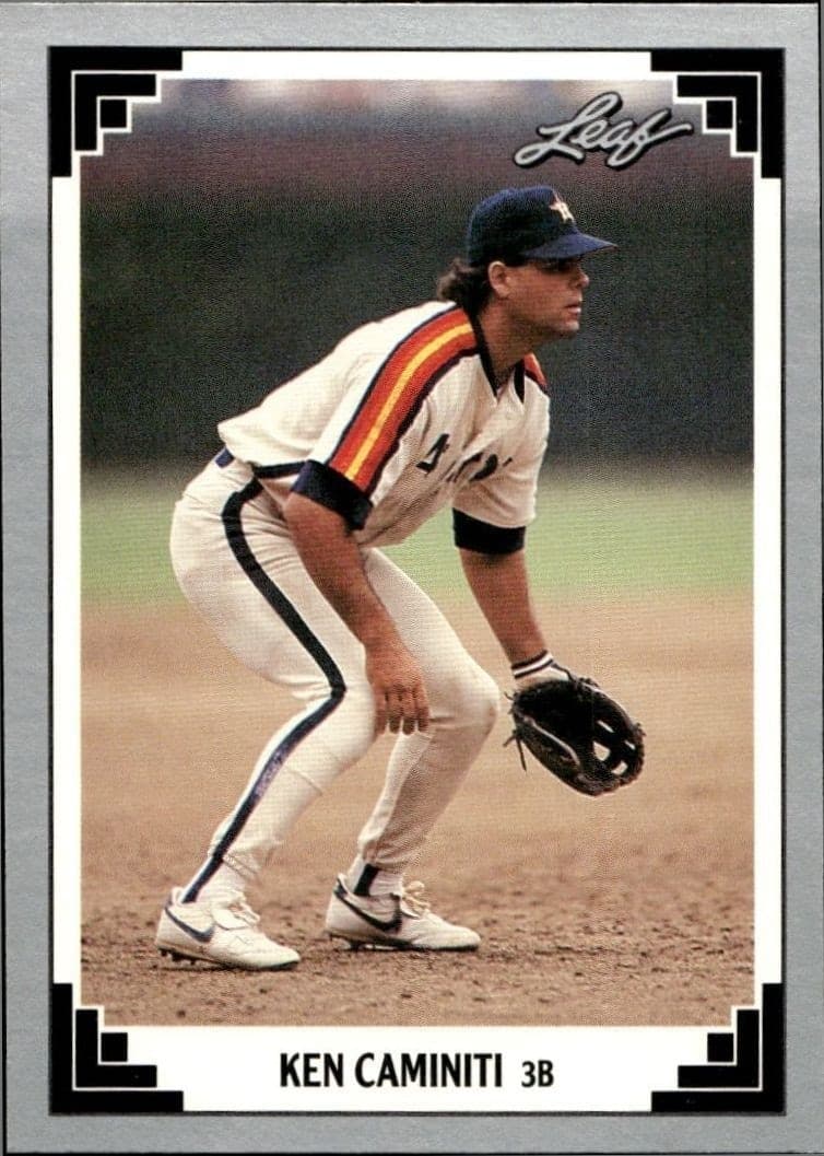 1991 Leaf Ken Caminiti #502 trading card