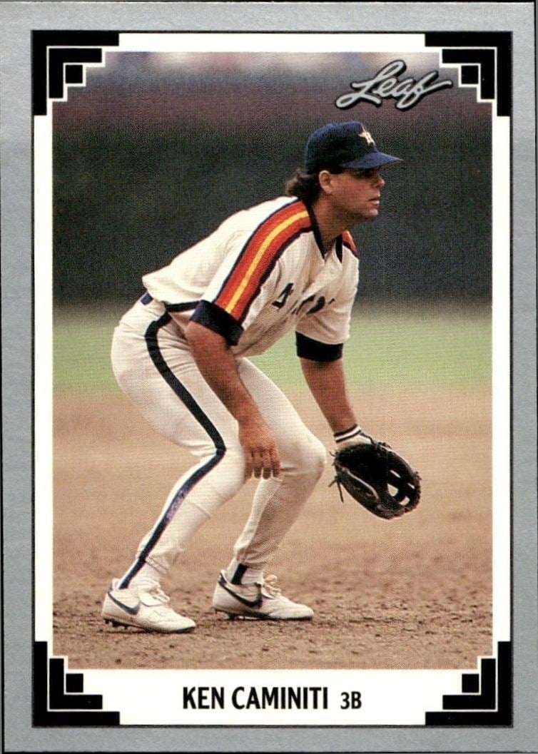 1991 Leaf Ken Caminiti #502 trading card