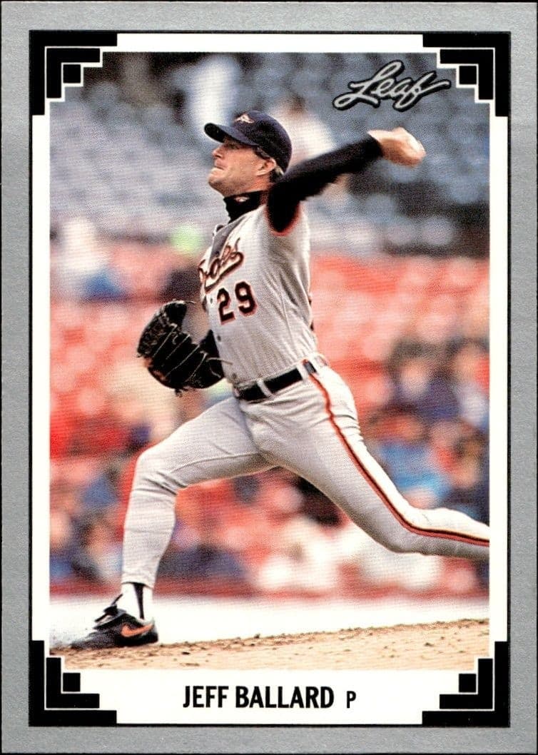 1991 Leaf Jeff Ballard #522 trading card