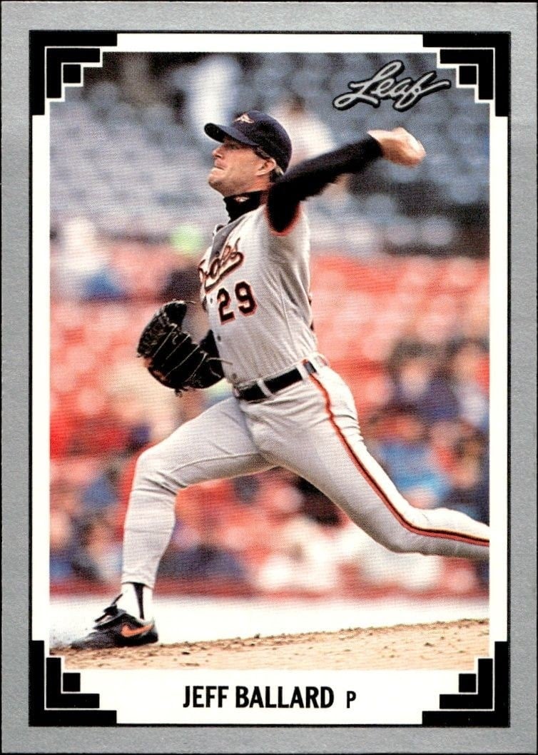 1991 Leaf Jeff Ballard #522 trading card