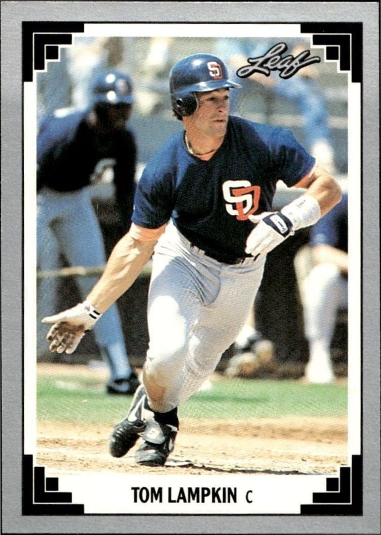1991 Leaf Tom Lampkin #512 trading card