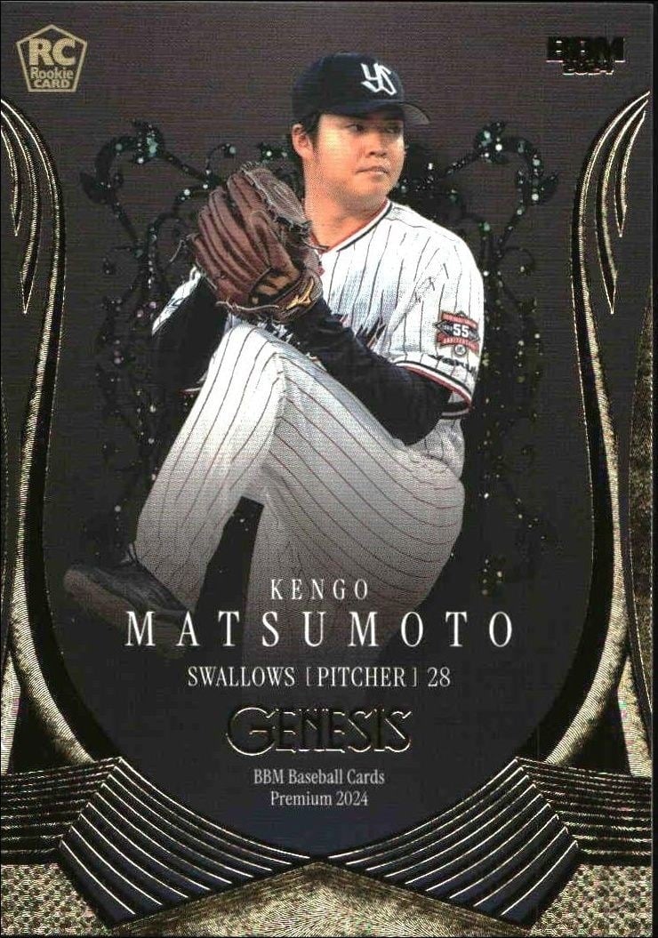 Kengo Matsumoto 2024 Baseball Magazine Genesis #39 Baseball Trading Card - Front 2024 Baseball Magazine Genesis Kengo Matsumoto #39 baseball trading card front