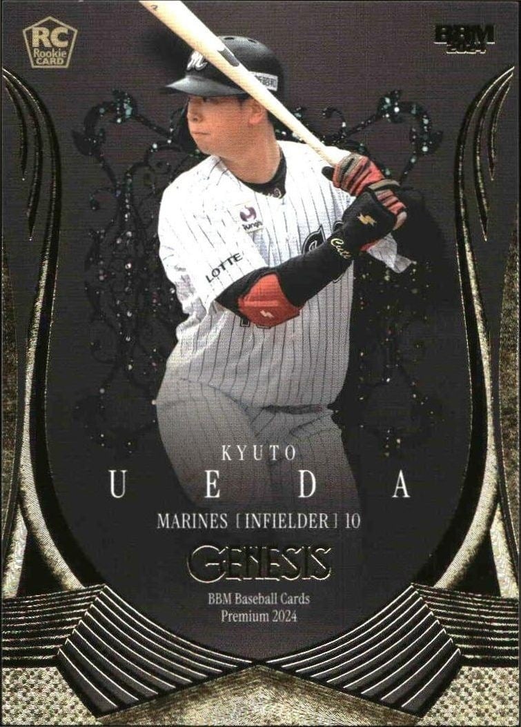 Kyuto Ueda 2024 Baseball Magazine Genesis #69 Baseball Trading Card - Front 2024 Baseball Magazine Genesis Kyuto Ueda #69 baseball trading card front