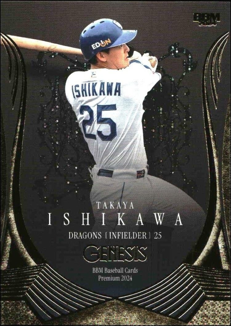Takaya Ishikawa 2024 Baseball Magazine Genesis #51 Baseball Trading Card - Front 2024 Baseball Magazine Genesis Takaya Ishikawa #51 baseball trading card front