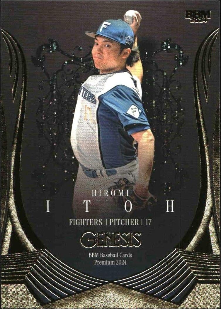 Hiromi Itoh 2024 Baseball Magazine Genesis #101 Baseball Trading Card - Front 2024 Baseball Magazine Genesis Hiromi Itoh #101 baseball trading card front