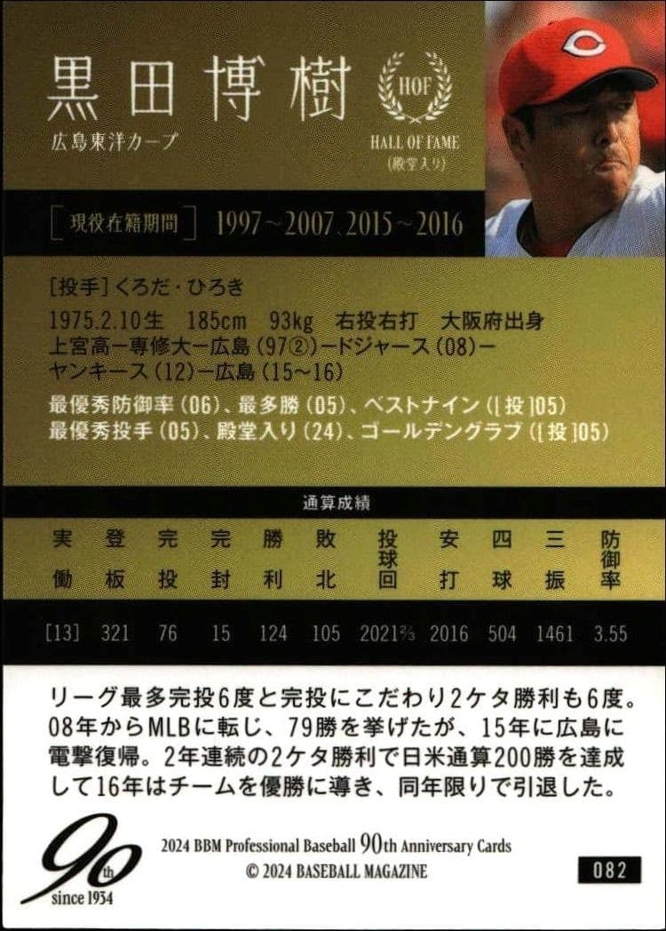 Hiroki Kuroda - Back