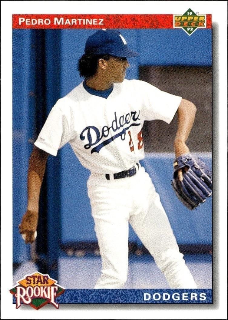 1992 Upper-Deck Low Number Pedro Martinez #18 trading card
