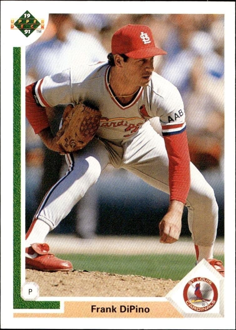 1991 Upper-Deck Low Number Frank DiPino #350 trading card