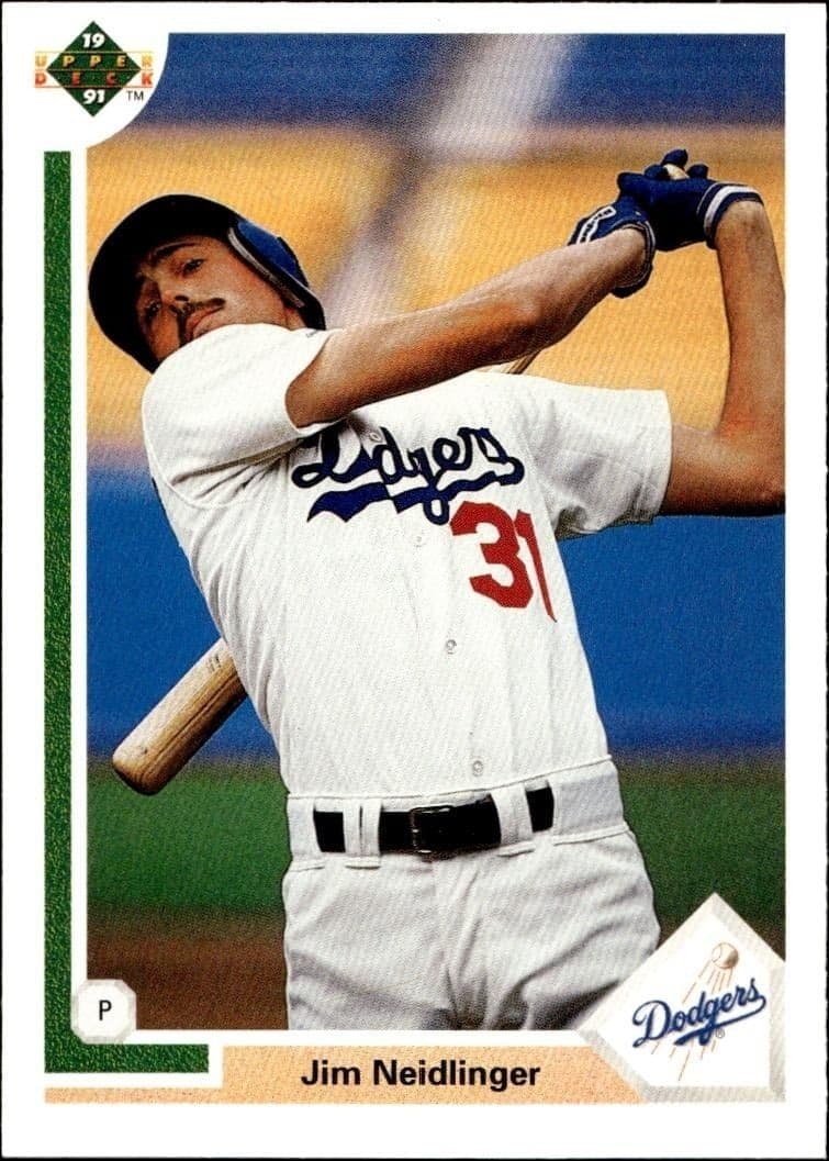 1991 Upper-Deck Low Number Jim Neidlinger #632 trading card