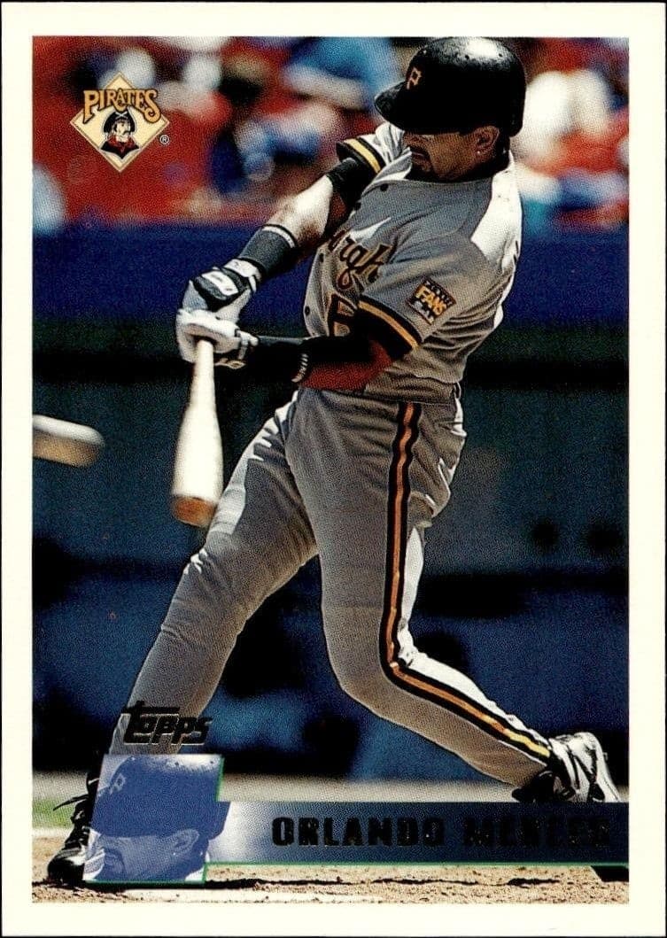 1996 Topps Series 2 Orlando Merced #265 trading card