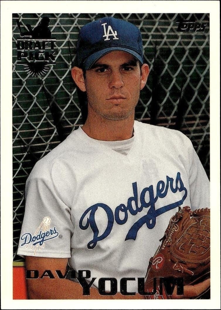 David Yocum 1996 Topps Series 2 #236 Baseball Trading Card - Front 1996 Topps Series 2 David Yocum #236 baseball trading card front