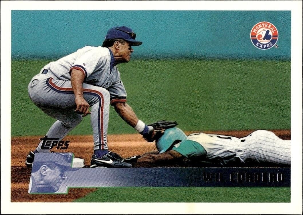 Wil Cordero 1996 Topps Series 2 #413 Baseball Trading Card - Front 1996 Topps Series 2 Wil Cordero #413 baseball trading card front