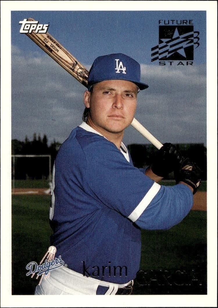1996 Topps Series 1 Karim Garcia #217 trading card