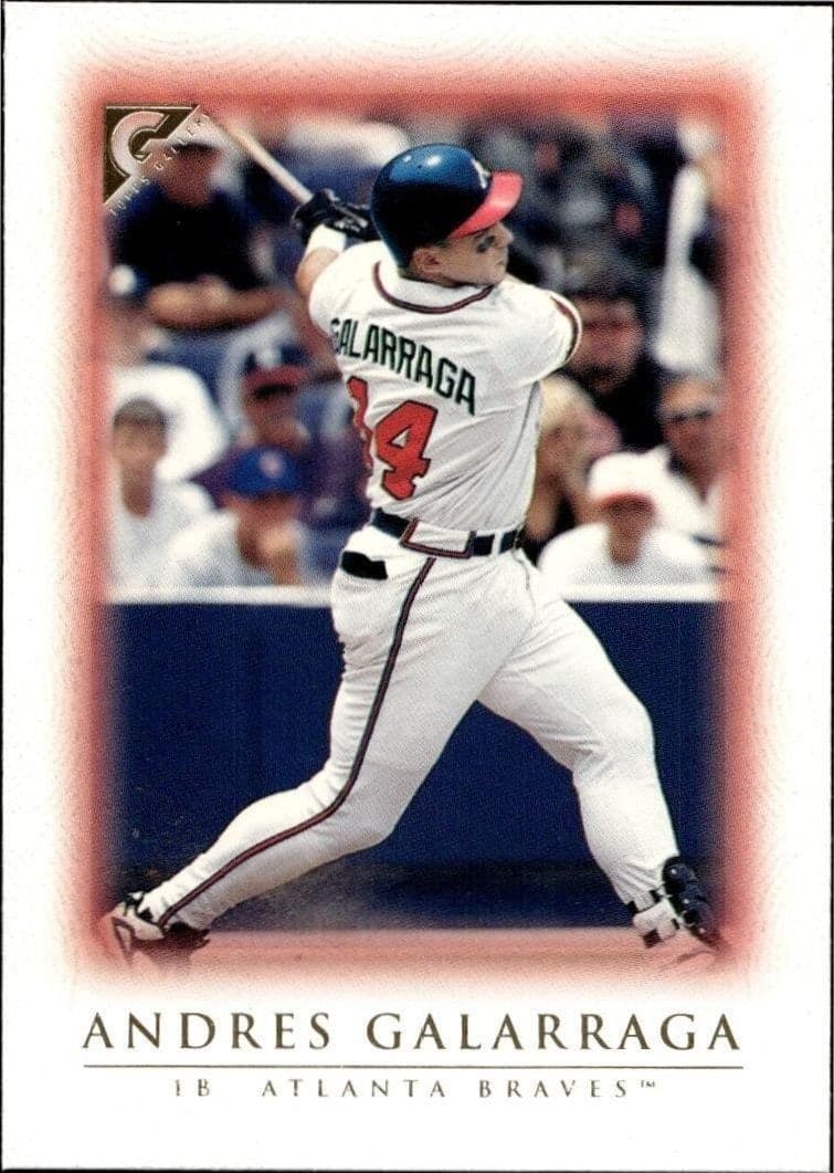 1999 Topps Gallery Andres Galarraga #26 trading card