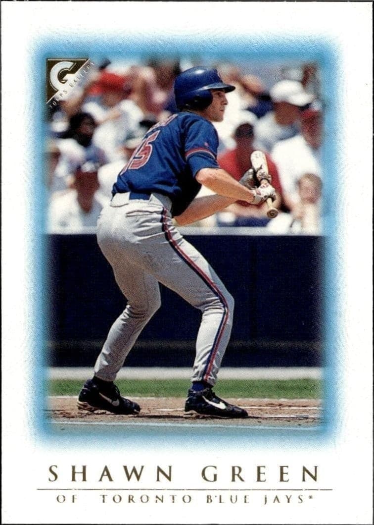 1999 Topps Gallery Shawn Green #80 trading card
