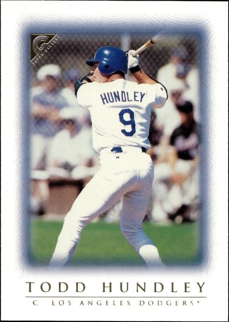 Todd Hundley 1999 Topps Gallery #81 Baseball Trading Card - Front 1999 Topps Gallery Todd Hundley #81 baseball trading card front